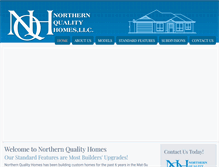 Tablet Screenshot of northernqualityhomes.com